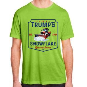 TrumpS Snowflake Removal Service Funny Trump 2024 Adult ChromaSoft Performance T-Shirt