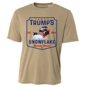 TrumpS Snowflake Removal Service Funny Trump 2024 Cooling Performance Crew T-Shirt