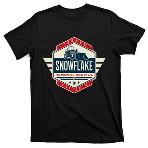 TrumpS Snowflake Removal Service Cool President Trump Gifts T-Shirt