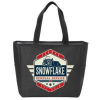 TrumpS Snowflake Removal Service Cool President Trump Gifts Zip Tote Bag