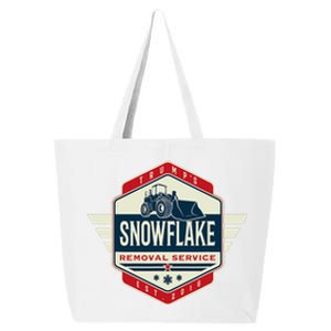 TrumpS Snowflake Removal Service Cool President Trump Gifts 25L Jumbo Tote