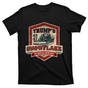 TrumpS Snowflake Rmoval Service Funny Trump Christmas 2024 T-Shirt