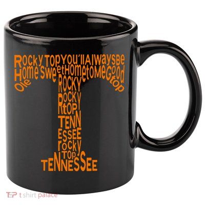 Tennessee Sport Rocky Top 11oz C Handle Ceramic Mug