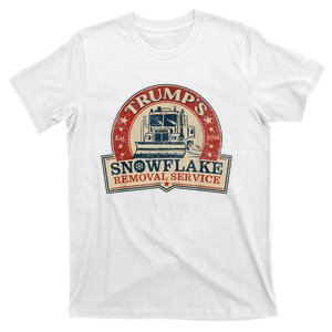 TrumpS Snowflake Removal Service Funny Trump 2024 T-Shirt