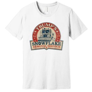 TrumpS Snowflake Removal Service Funny Trump 2024 Premium T-Shirt