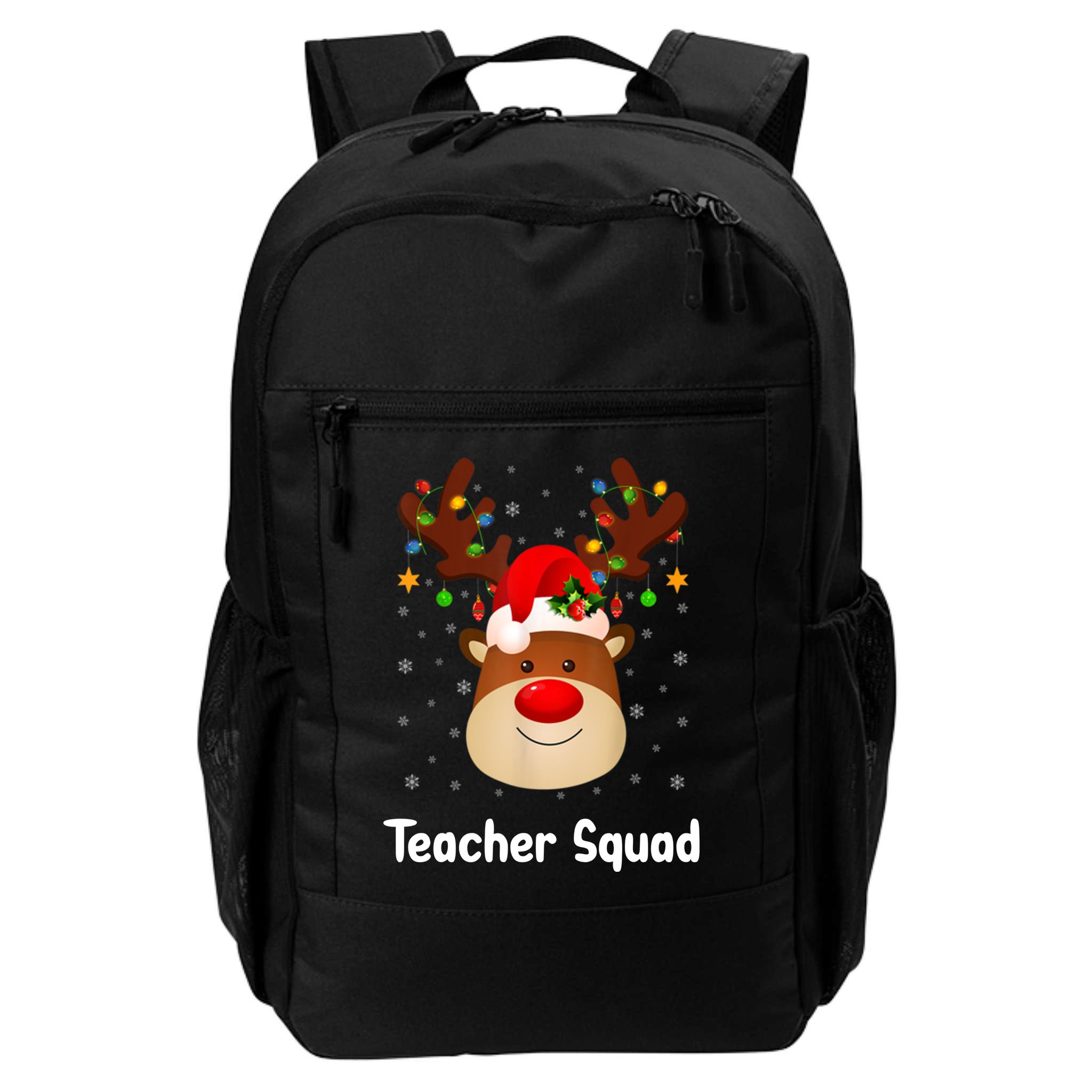Teacher Squad Reindeer Backpack