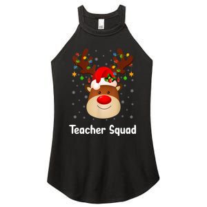 Teacher Squad Reindeer Women's Perfect Tri Rocker Tank