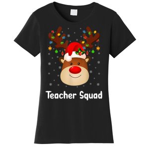 Teacher Squad Reindeer Women's T-Shirt