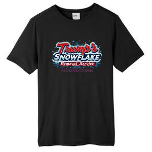 Trump Snowflake Removal Funny Donald Trump Snow Plow Driver Cute Gift Tall Fusion ChromaSoft Performance T-Shirt