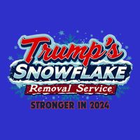 Trump Snowflake Removal Funny Donald Trump Snow Plow Driver Cute Gift 16 in Basic Backpack