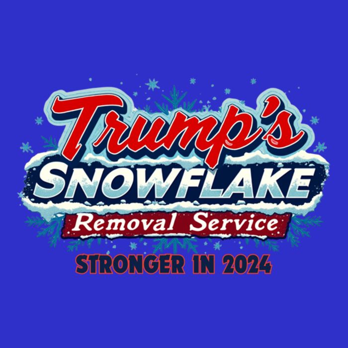 Trump Snowflake Removal Funny Donald Trump Snow Plow Driver Cute Gift 16 in Basic Backpack