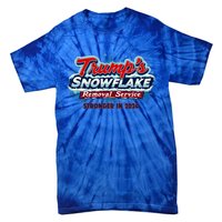 Trump Snowflake Removal Funny Donald Trump Snow Plow Driver Cute Gift Tie-Dye T-Shirt