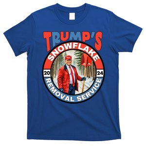 Trump Snowflake Removal Service Funny President Election Great Gift T-Shirt