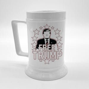 Trump Support Republican Gift I Stand With Trump Beer Stein