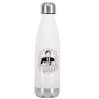 Trump Support Republican Gift I Stand With Trump Stainless Steel Insulated Water Bottle