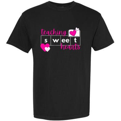 Teaching Sweethearts Reading Teacher Science Of Reading Garment-Dyed Heavyweight T-Shirt