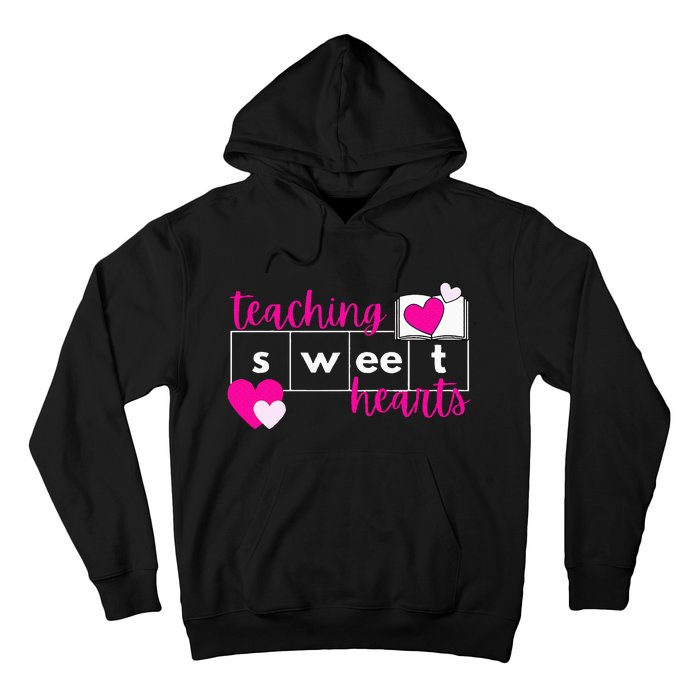 Teaching Sweethearts Reading Teacher Science Of Reading Hoodie