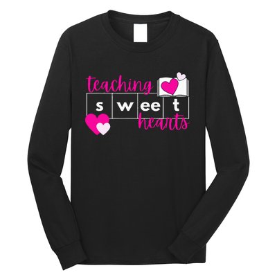 Teaching Sweethearts Reading Teacher Science Of Reading Long Sleeve Shirt