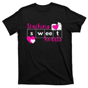 Teaching Sweethearts Reading Teacher Science Of Reading T-Shirt