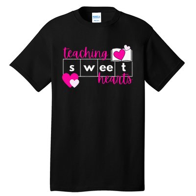 Teaching Sweethearts Reading Teacher Science Of Reading Tall T-Shirt