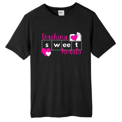 Teaching Sweethearts Reading Teacher Science Of Reading Tall Fusion ChromaSoft Performance T-Shirt