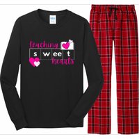 Teaching Sweethearts Reading Teacher Science Of Reading Long Sleeve Pajama Set