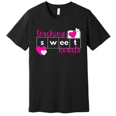 Teaching Sweethearts Reading Teacher Science Of Reading Premium T-Shirt