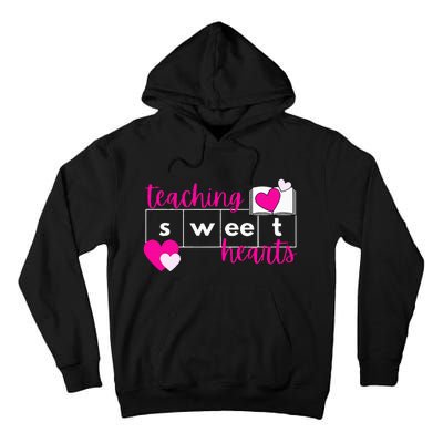 Teaching Sweethearts Reading Teacher Science Of Reading Tall Hoodie