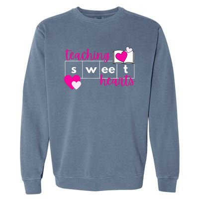 Teaching Sweethearts Reading Teacher Science Of Reading Garment-Dyed Sweatshirt