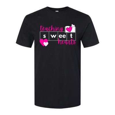 Teaching Sweethearts Reading Teacher Science Of Reading Softstyle CVC T-Shirt