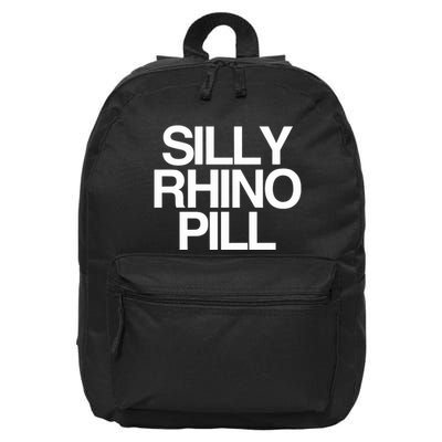 Tisakorean Silly Rhino Pill 16 in Basic Backpack