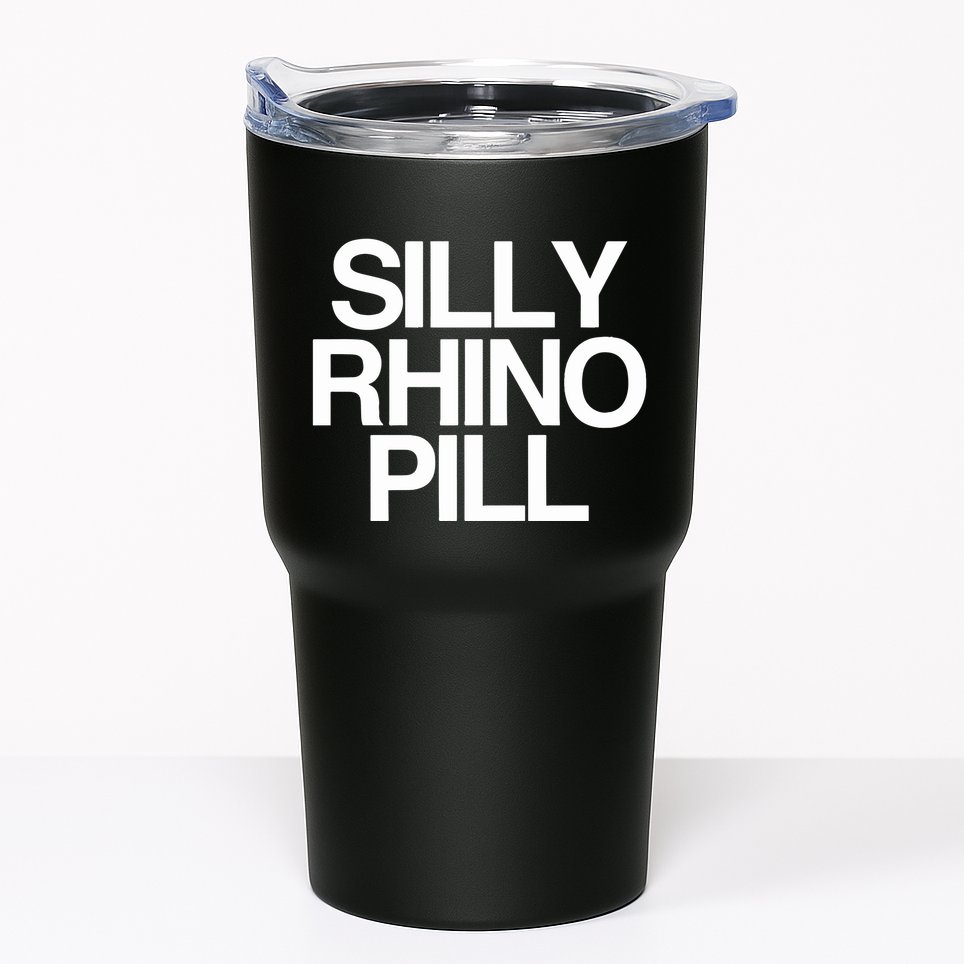 Tisakorean Silly Rhino Pill Tumbler