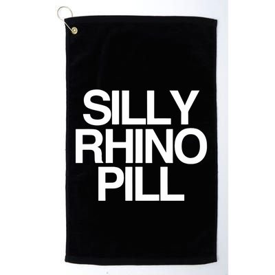 Tisakorean Silly Rhino Pill Golf Towel