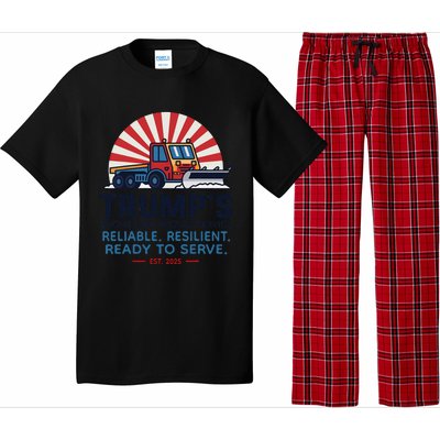 TrumpS Snowflake Rmoval Service Funny Donald Trump 2024 Pajama Set