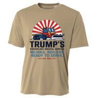 TrumpS Snowflake Rmoval Service Funny Donald Trump 2024 Cooling Performance Crew T-Shirt