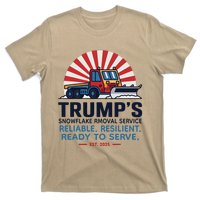 TrumpS Snowflake Rmoval Service Funny Donald Trump 2024 T-Shirt