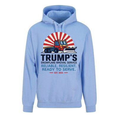 TrumpS Snowflake Rmoval Service Funny Donald Trump 2024 Unisex Surf Hoodie