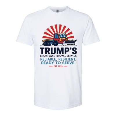 TrumpS Snowflake Rmoval Service Funny Donald Trump 2024 Softstyle CVC T-Shirt