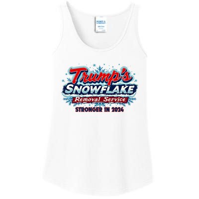 Trump Snowflake Removal Service 2024 Ladies Essential Tank