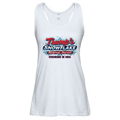 Trump Snowflake Removal Service 2024 Ladies Essential Flowy Tank