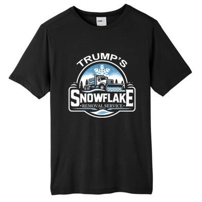 Trump Snowflake Removal Service Satire Gift Tall Fusion ChromaSoft Performance T-Shirt