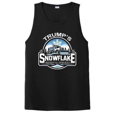 Trump Snowflake Removal Service Satire Gift PosiCharge Competitor Tank