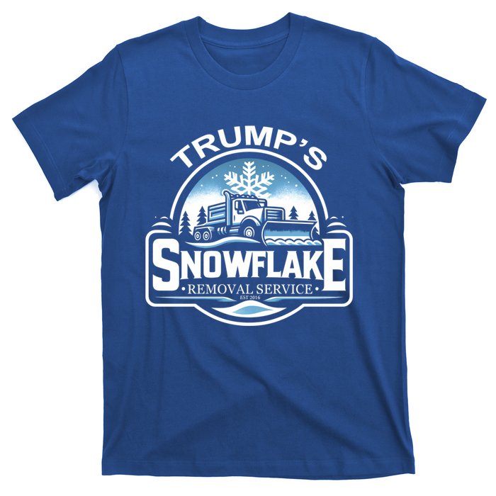 Trump Snowflake Removal Service Satire Gift T-Shirt