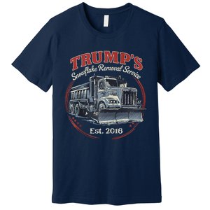 TrumpS Snowflake Removal Service Funny Trump Premium T-Shirt