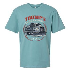 TrumpS Snowflake Removal Service Funny Trump Sueded Cloud Jersey T-Shirt