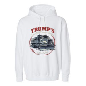 TrumpS Snowflake Removal Service Funny Trump Garment-Dyed Fleece Hoodie