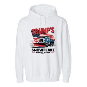 Trumps Snowflake Removal Service Est 2016 Donald Trump Garment-Dyed Fleece Hoodie