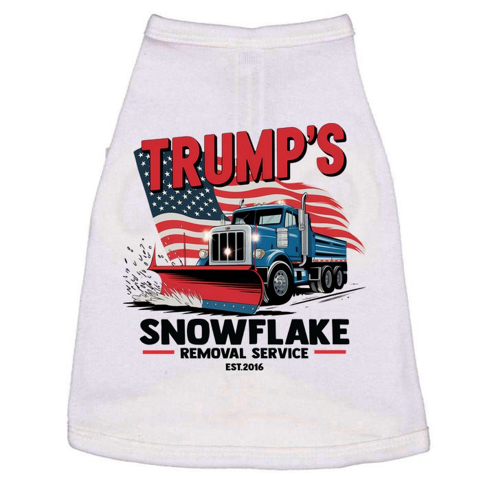 Trumps Snowflake Removal Service Est 2016 Donald Trump Doggie Tank