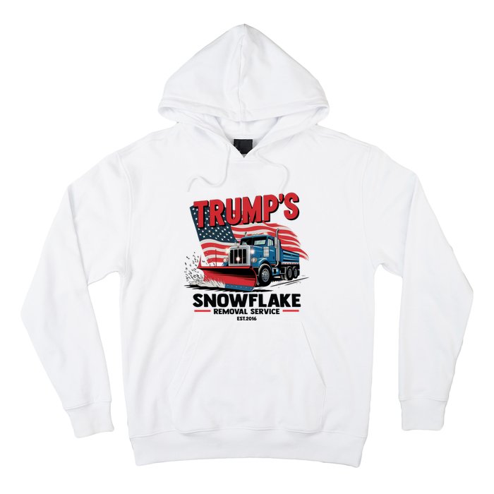 Trumps Snowflake Removal Service Est 2016 Donald Trump Hoodie