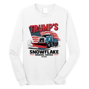 Trumps Snowflake Removal Service Est 2016 Donald Trump Long Sleeve Shirt